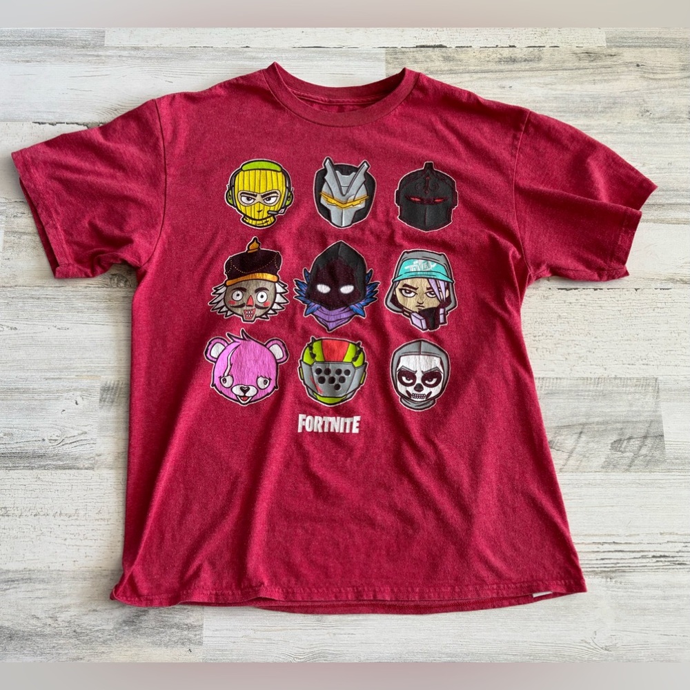 Fortnite Boys Short Sleeve Shirt Size XL